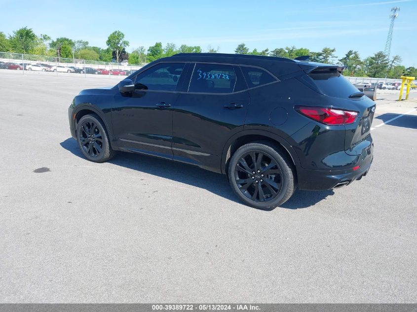 2021 Chevrolet Blazer Awd Rs VIN: 3GNKBKRS1MS530521 Lot: 39389722