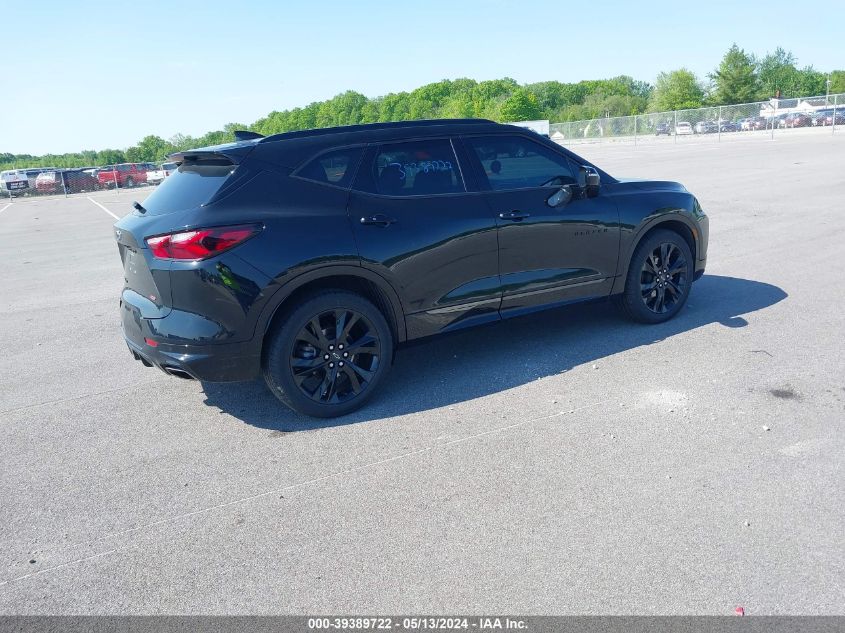 2021 Chevrolet Blazer Awd Rs VIN: 3GNKBKRS1MS530521 Lot: 39389722