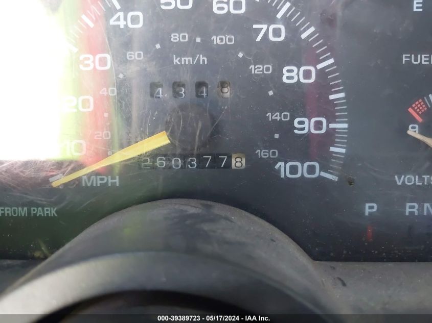 1995 Chevrolet Astro VIN: 1GNEL19W8SB223170 Lot: 39389723