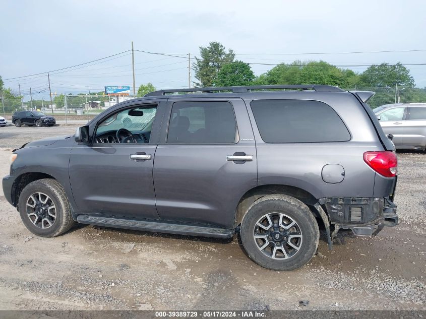 2013 Toyota Sequoia Limited 5.7L V8 VIN: 5TDJY5G11DS076628 Lot: 39389729