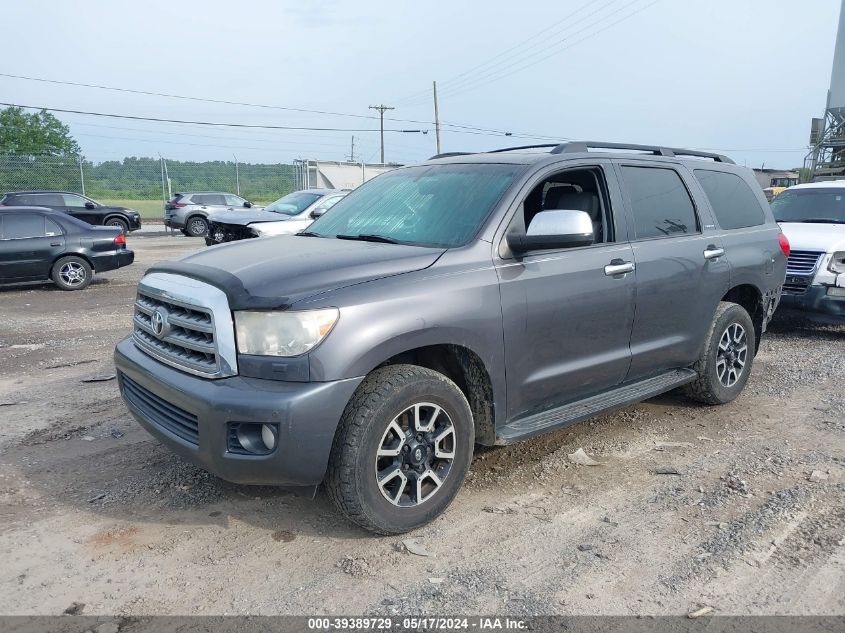 2013 Toyota Sequoia Limited 5.7L V8 VIN: 5TDJY5G11DS076628 Lot: 39389729