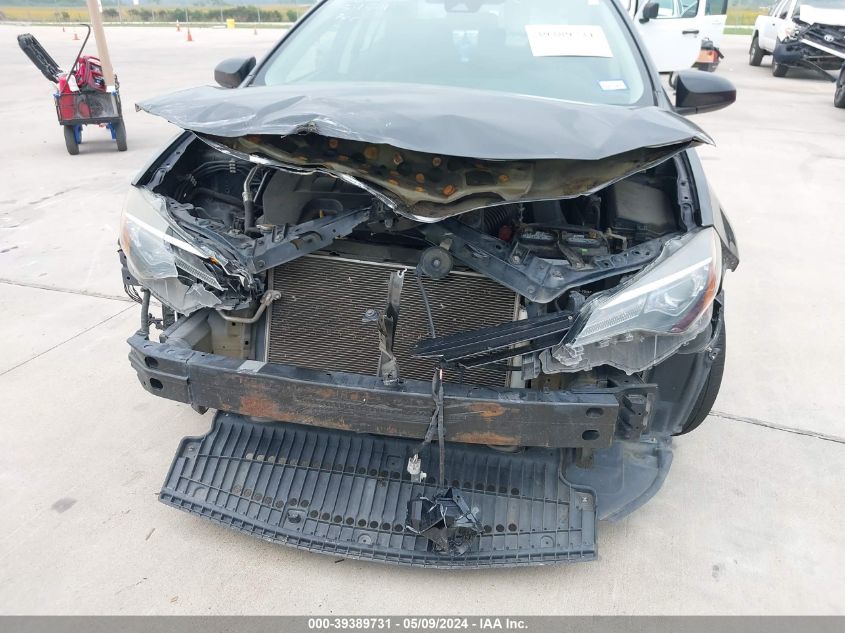 2017 Toyota Corolla Le VIN: 5YFBURHEXHP643698 Lot: 39389731