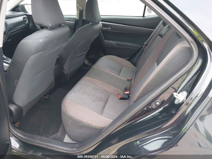 2017 Toyota Corolla Le VIN: 5YFBURHEXHP643698 Lot: 39389731