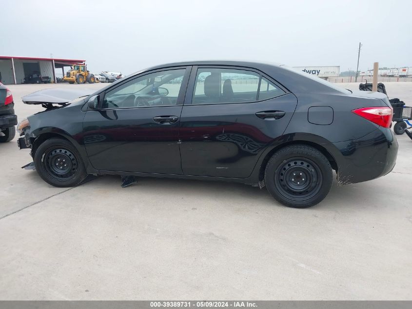 2017 Toyota Corolla Le VIN: 5YFBURHEXHP643698 Lot: 39389731