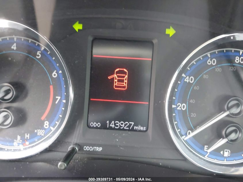 2017 Toyota Corolla Le VIN: 5YFBURHEXHP643698 Lot: 39389731