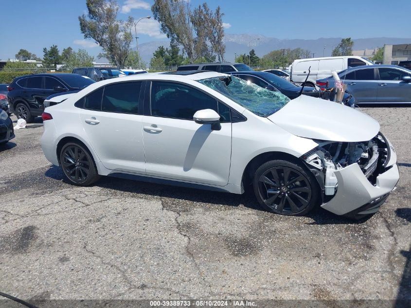 2023 Toyota Corolla Xse VIN: 5YFT4MCEXPP155770 Lot: 39389733