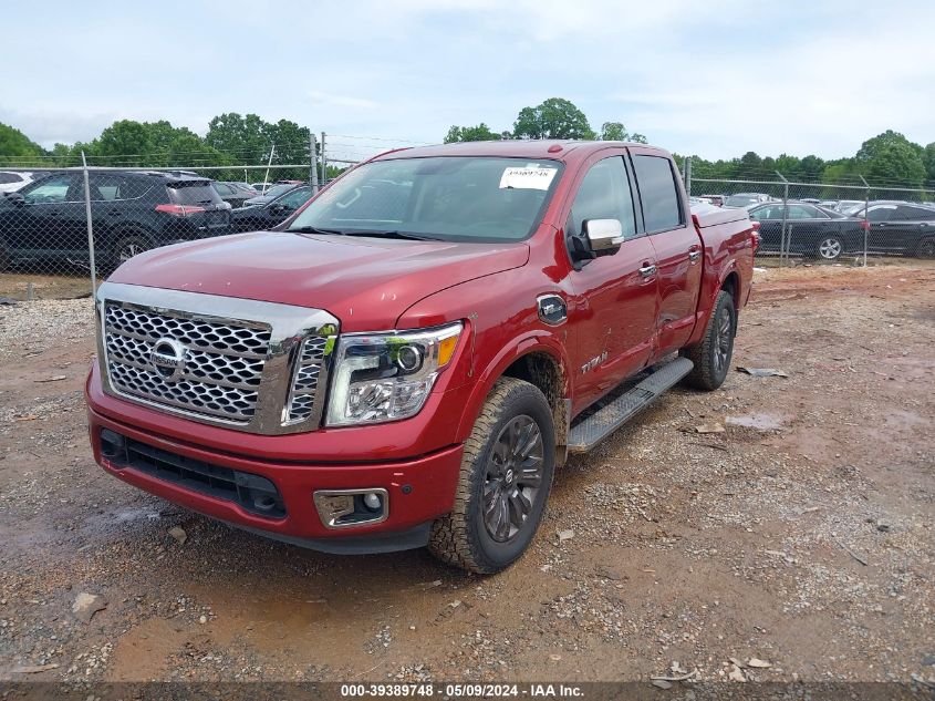 2017 Nissan Titan Platinum Reserve VIN: 1N6AA1E54HN507653 Lot: 39389748