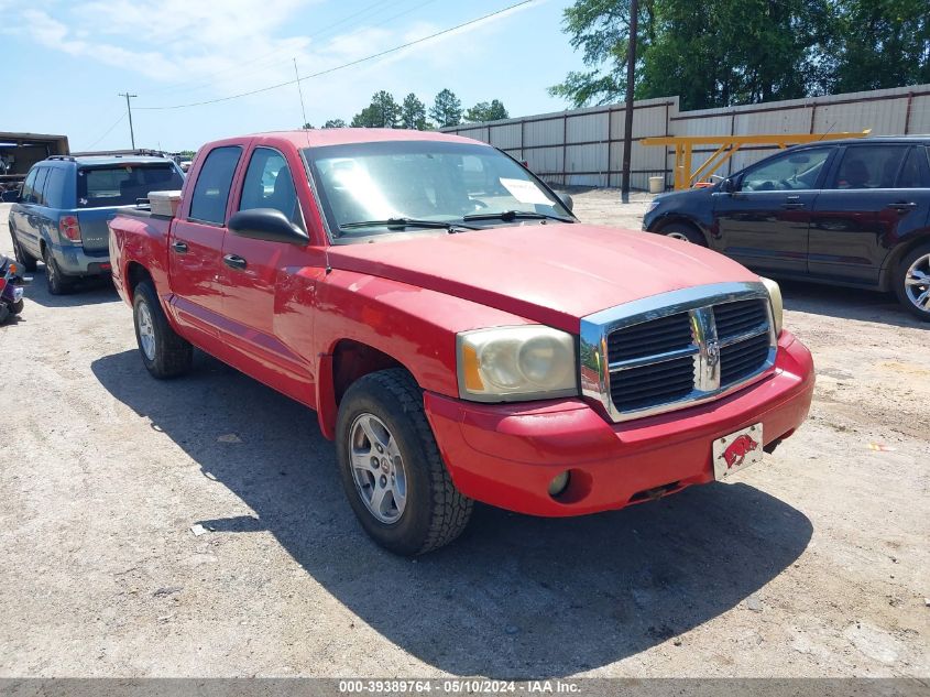 2005 Dodge Dakota Slt VIN: 1D7HW48N05S102764 Lot: 39389764