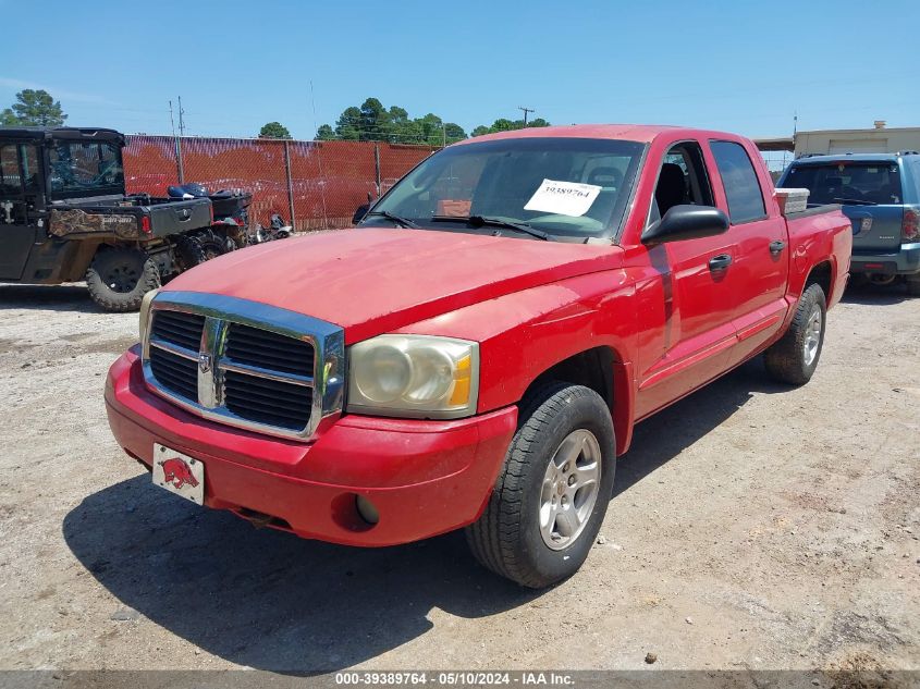 2005 Dodge Dakota Slt VIN: 1D7HW48N05S102764 Lot: 39389764