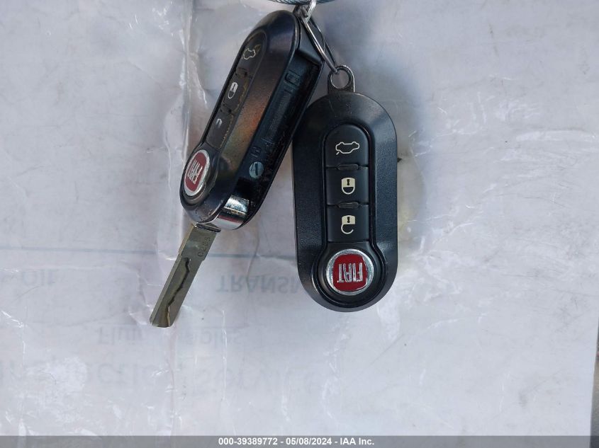 2015 FIAT 500E BATTERY ELECTRIC - 3C3CFFGE4FT590140