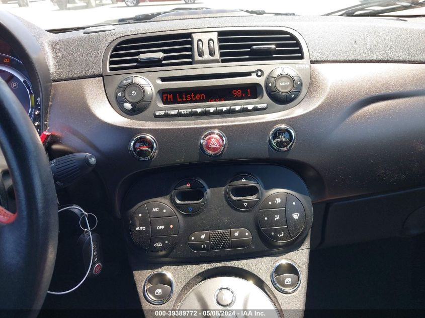 2015 FIAT 500E BATTERY ELECTRIC - 3C3CFFGE4FT590140