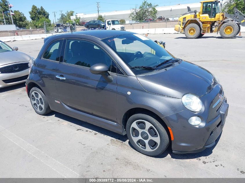 2015 Fiat 500E Battery Electric VIN: 3C3CFFGE4FT590140 Lot: 39389772