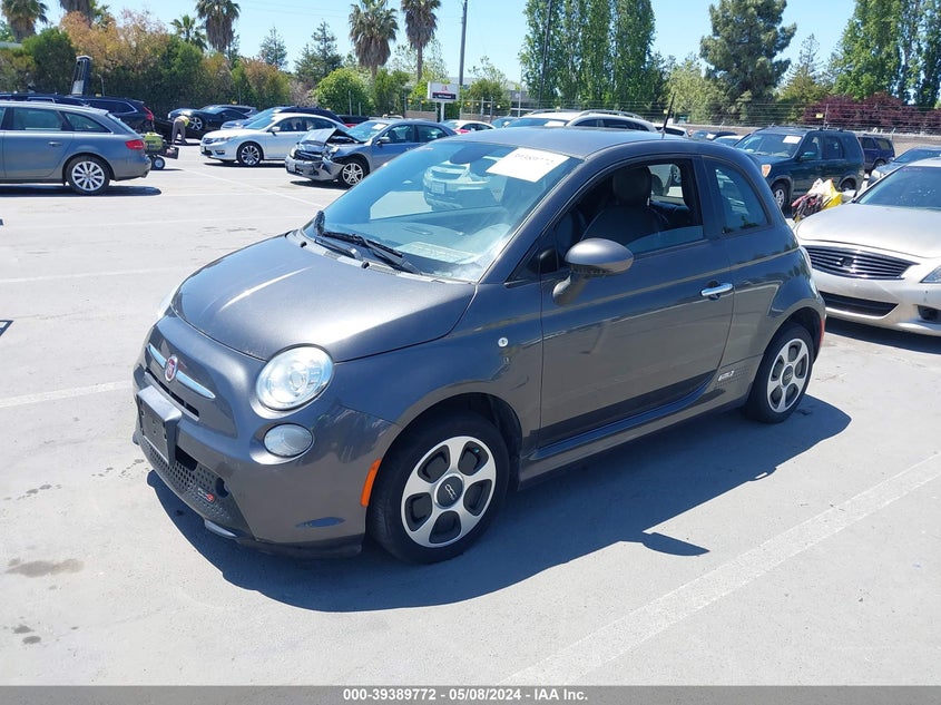 2015 FIAT 500E BATTERY ELECTRIC - 3C3CFFGE4FT590140