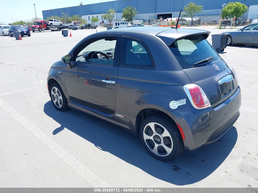 2015 FIAT 500E BATTERY ELECTRIC - 3C3CFFGE4FT590140