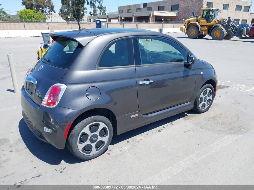 2015 FIAT 500E BATTERY ELECTRIC - 3C3CFFGE4FT590140