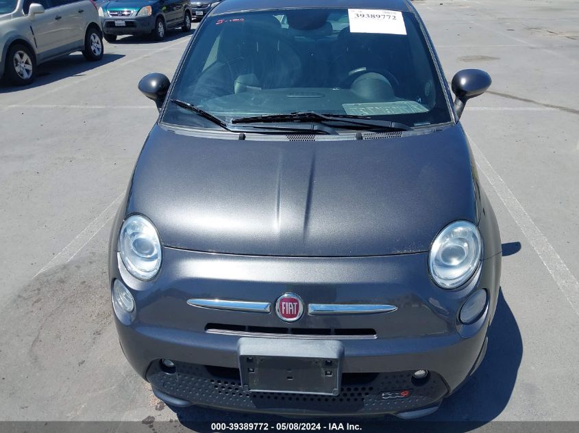 2015 Fiat 500E Battery Electric VIN: 3C3CFFGE4FT590140 Lot: 39389772