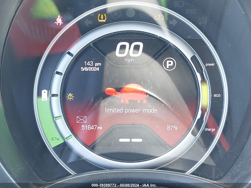 2015 FIAT 500E BATTERY ELECTRIC - 3C3CFFGE4FT590140