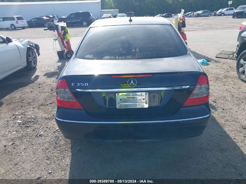 2007 Mercedes-Benz E 350 VIN: WDBUF56X17B049707 Lot: 39389780