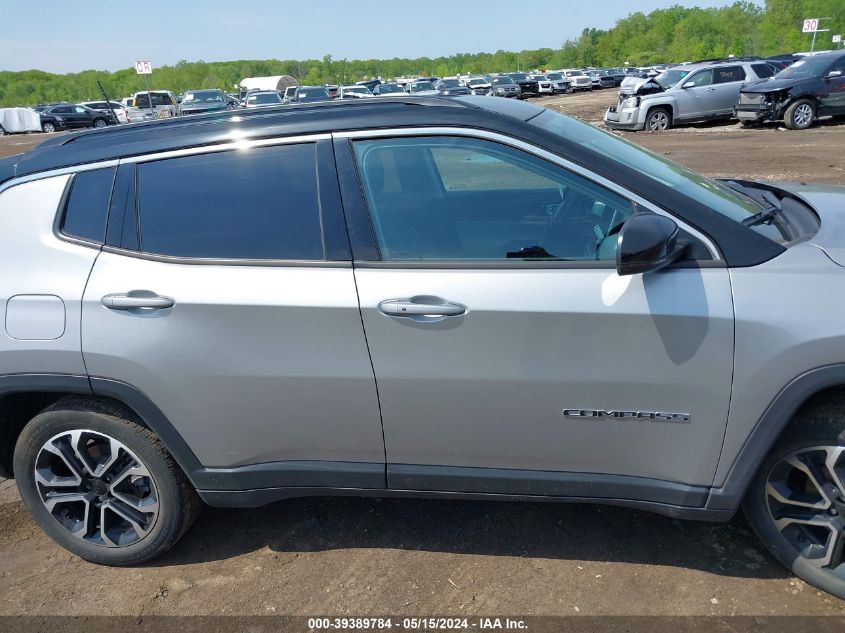 2022 JEEP COMPASS LIMITED 4X4 - 3C4NJDCB3NT228463