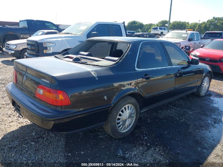 1993 Acura Legend L VIN: JH4KA765XPC024282 Lot: 39389813