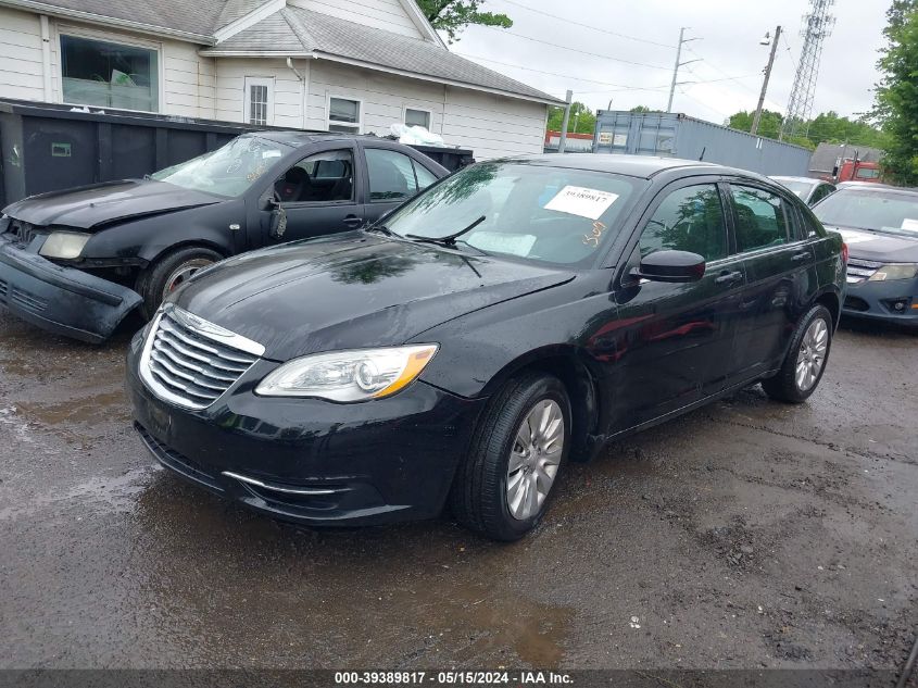 2014 Chrysler 200 Lx VIN: 1C3CCBAB4EN146447 Lot: 39389817