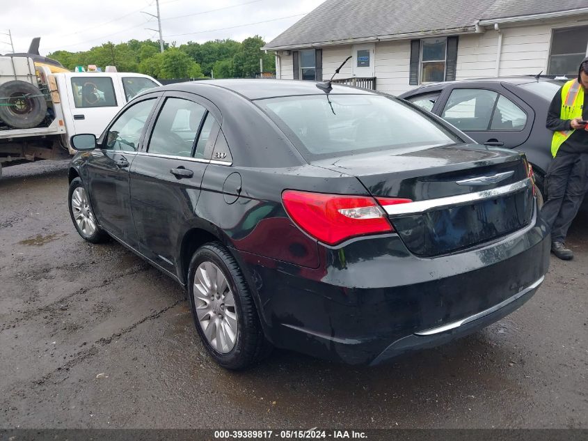 2014 Chrysler 200 Lx VIN: 1C3CCBAB4EN146447 Lot: 39389817