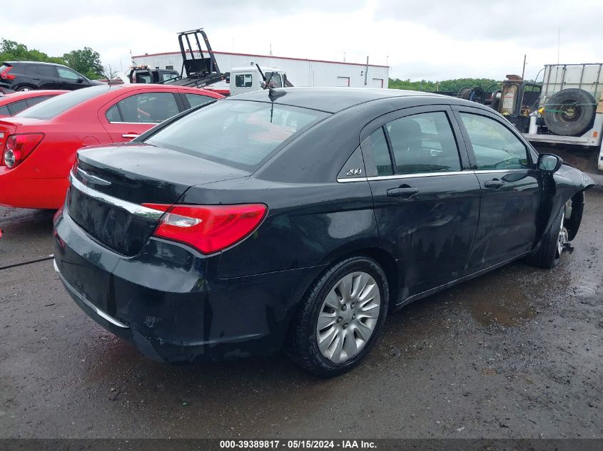 2014 Chrysler 200 Lx VIN: 1C3CCBAB4EN146447 Lot: 39389817