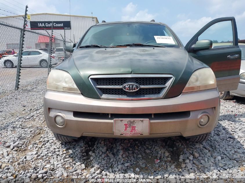 2006 Kia Sorento Ex/Lx VIN: KNDJD733365508563 Lot: 39389832