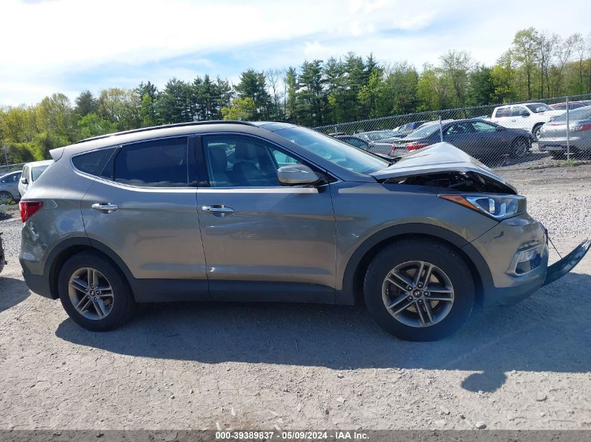 2017 Hyundai Santa Fe Sport 2.4L VIN: 5XYZUDLB0HG386876 Lot: 39389837