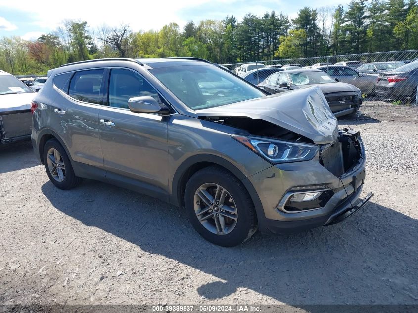 2017 Hyundai Santa Fe Sport 2.4L VIN: 5XYZUDLB0HG386876 Lot: 39389837