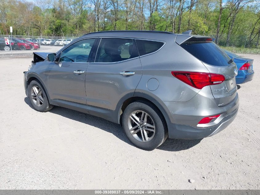 2017 Hyundai Santa Fe Sport 2.4L VIN: 5XYZUDLB0HG386876 Lot: 39389837