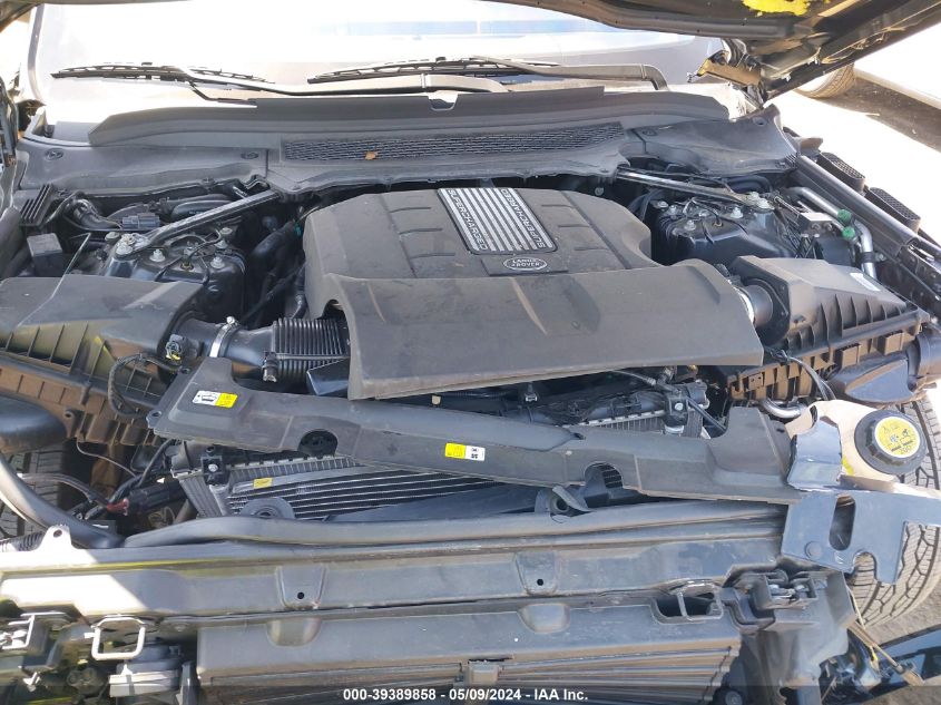 2016 Land Rover Range Rover Sport 3.0L V6 Supercharged Hse VIN: SALWR2VF4GA576504 Lot: 39389858