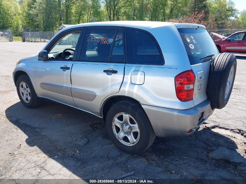 2004 Toyota Rav4 VIN: JTEGD20V240001369 Lot: 39389860