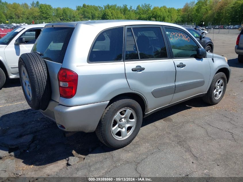 2004 Toyota Rav4 VIN: JTEGD20V240001369 Lot: 39389860