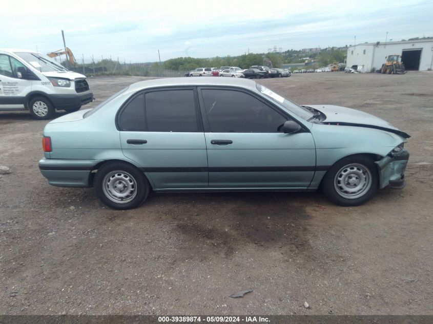 1993 Toyota Tercel Dx VIN: JT2EL43T9P0338817 Lot: 39389874