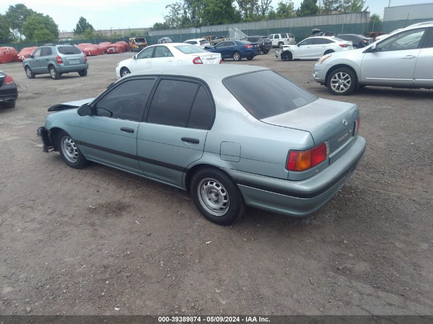 1993 Toyota Tercel Dx VIN: JT2EL43T9P0338817 Lot: 39389874