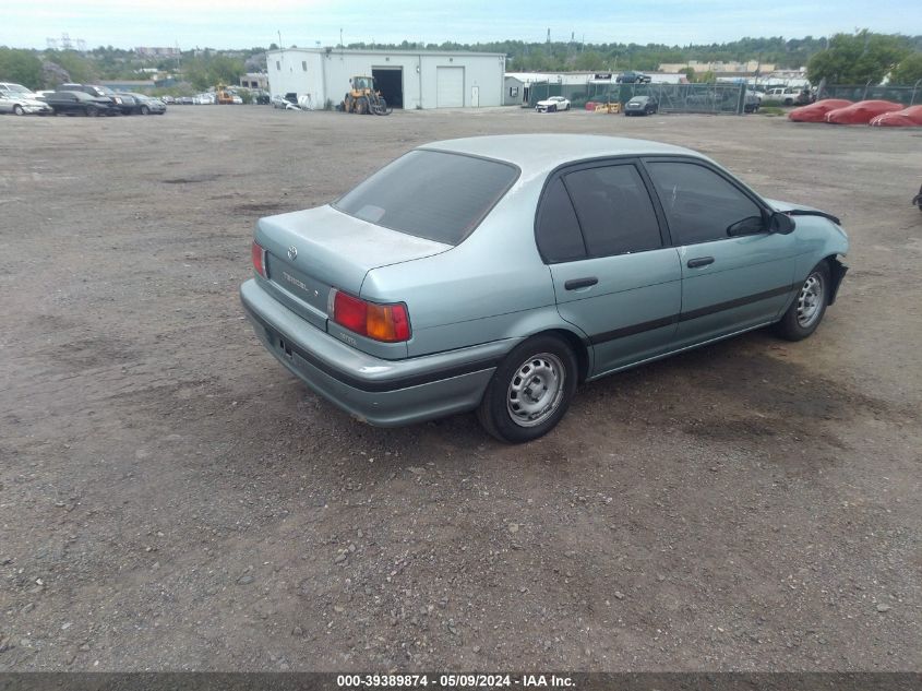 1993 Toyota Tercel Dx VIN: JT2EL43T9P0338817 Lot: 39389874