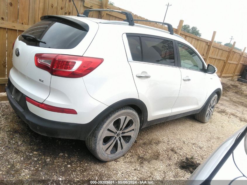 2013 Kia Sportage Ex VIN: KNDPCCA29D7366379 Lot: 39389881