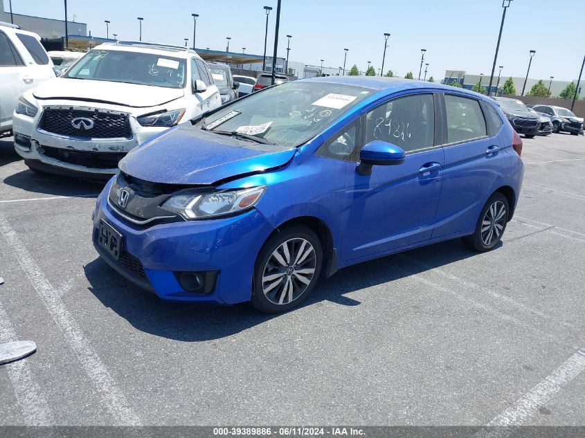 2016 Honda Fit Ex VIN: JHMGK5H77GX015151 Lot: 39389886