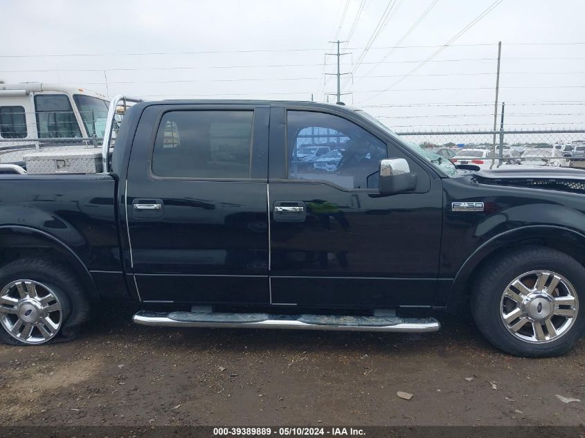 2006 Ford F-150 Lariat/Xlt VIN: 1FTPW12V86KC11262 Lot: 39389889