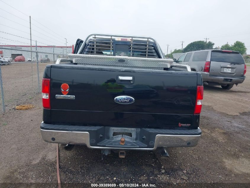 2006 Ford F-150 Lariat/Xlt VIN: 1FTPW12V86KC11262 Lot: 39389889