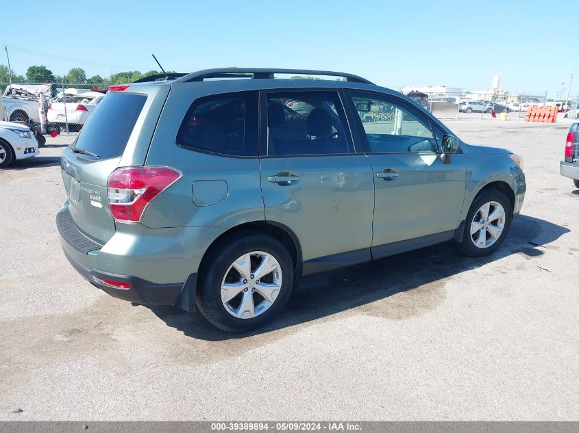 2014 Subaru Forester 2.5I Premium VIN: JF2SJAEC1EH491512 Lot: 39389894