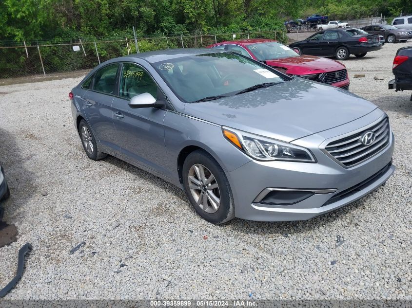 2016 HYUNDAI SONATA - 5NPE24AFXGH390161