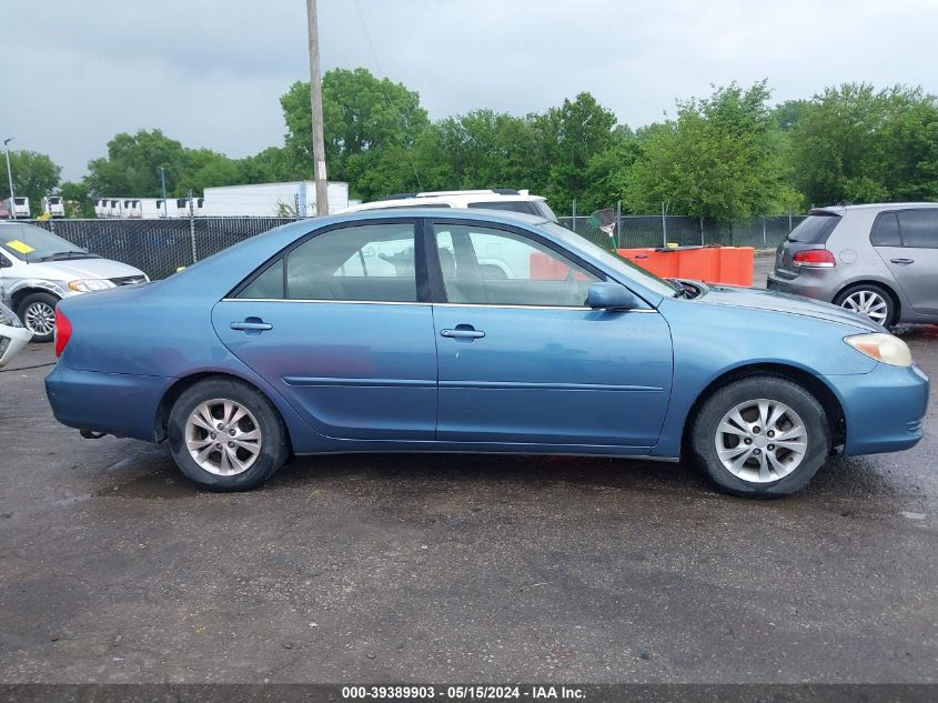 2004 Toyota Camry Le V6 VIN: 4T1BF32K54U569220 Lot: 39389903