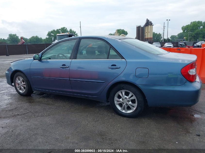2004 Toyota Camry Le V6 VIN: 4T1BF32K54U569220 Lot: 39389903