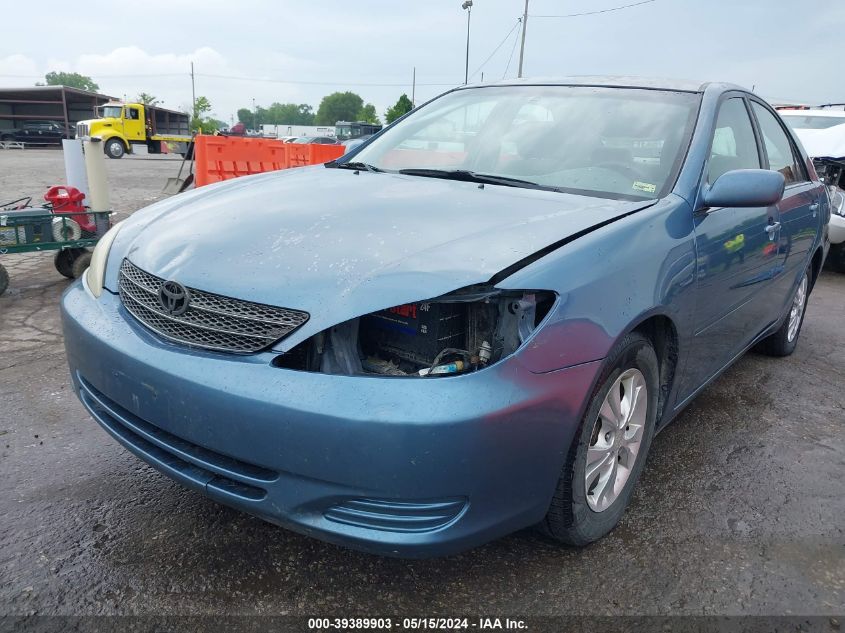 2004 Toyota Camry Le V6 VIN: 4T1BF32K54U569220 Lot: 39389903