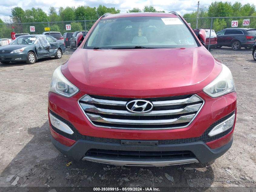 2013 Hyundai Santa Fe Sport 2.0T VIN: 5XYZUDLA7DG083112 Lot: 39389915