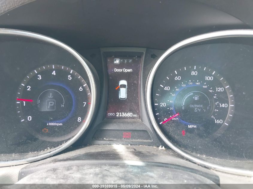 2013 Hyundai Santa Fe Sport 2.0T VIN: 5XYZUDLA7DG083112 Lot: 39389915