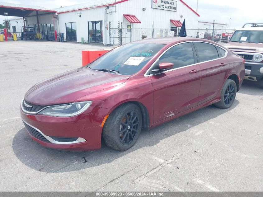 2017 Chrysler 200 Limited Platinum VIN: 1C3CCCAB8HN505941 Lot: 39389923