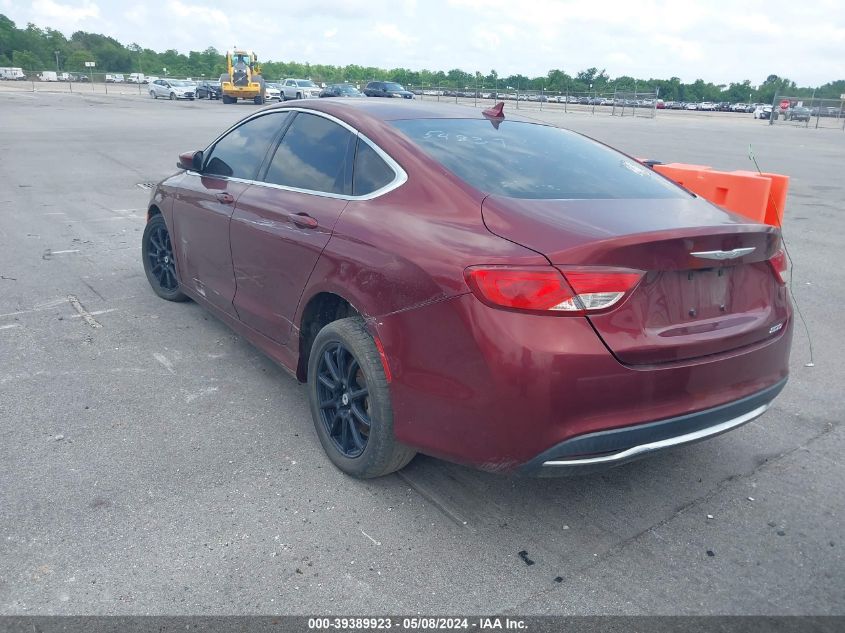 2017 Chrysler 200 Limited Platinum VIN: 1C3CCCAB8HN505941 Lot: 39389923